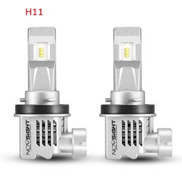 NovSight A500-N30S 55W Car LED Headlights Bulbs H4 H7 H11 9005 9006 H1 H3 Fog Lamps 1... (TYPE: H11)