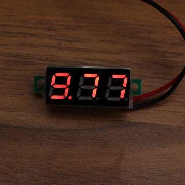 Geekcreit 0.28 Inch Two-wire 2.5-30V Three-wire 0... (VOLTAGE: 30V | TYPE: TWOLINES | COLOR.: RED)