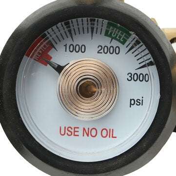 Helium Tank Latex Balloon Inflator Regulator With Gauge For G5/8 Tank Valves