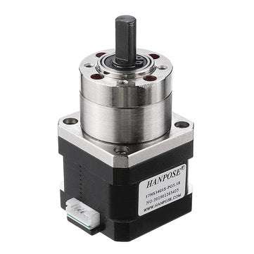HANPOSE 17HS3401S-PG Nema 17 Extruder Gear Stepper Motor 42 Motor Ratio Planeta... (SIZE: RATIO19-1)
