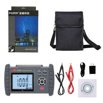 FR3060 Handheld DC Low Resistance Tester 1u Micro-ohm Meter Milliohm Meter with USB Data Upload Fu