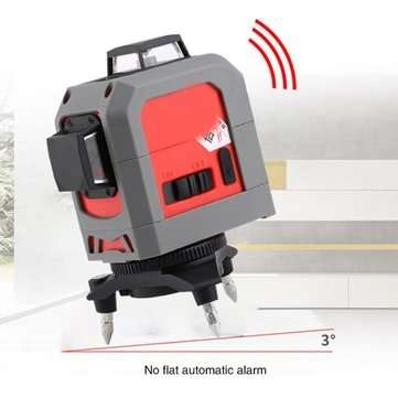 Foucault FC-185-1 High Precision Foucault Self-Leveling Green Laser Level Device 360 Distance Meter