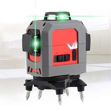 Foucault FC-185-1 High Precision Foucault Self-Leveling Green Laser Level Device 360 Distance Meter