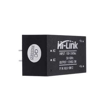 HLK-5M12 AC 100-240V to DC 12V 5W AC-DC Low Ripple Switching Power Supply Module Power Step Down Buc