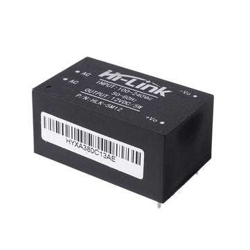 HLK-5M12 AC 100-240V to DC 12V 5W AC-DC Low Ripple Switching Power Supply Module Power Step Down Buc