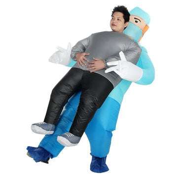 Halloween Doctor Holding People Inflatable Clothing Stage Performance Inflatable Clothing Devil Funn