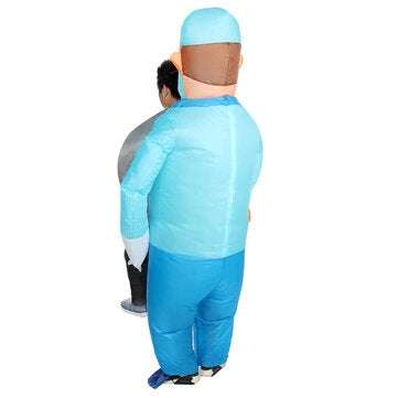 Halloween Doctor Holding People Inflatable Clothing Stage Performance Inflatable Clothing Devil Funn