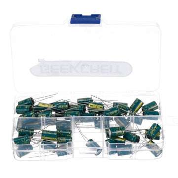 Geekcreit 50PCS 400V 2.2uf High Frequency Low Resistance Switching Power Supply Aluminum Electrolyti