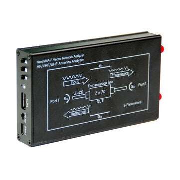LZNanoVNA-F V2 50KHz-3000MHz Vector Network Analyzer Digital Nano VNA Tester MF HF VHF UHF USB Logic