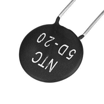 Geekcreit 10PCS NTC In-Line Thermistors 5D-20 Negative Temperature Coefficient for Electronic Circ