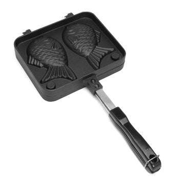 Non-stick Taiyaki Fish Shaped Waffle Frying Pan Maker Home Food Cooking Baking Mold Waffle Maker