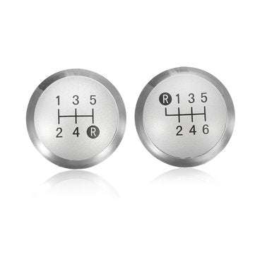 Gear Shift Knob Chrome Cap Top For TOYOTA AURIS 2008 2009 (SPEED: 6SPEED)