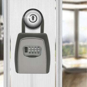 Keys Storage Box Key Storage Lock Box Safe Box Use Password Lock Alloy Material Keys Hook Security O