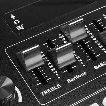 GAX-V9 Bluetooth Audio Mixer Sound Card USB External Computer PC Mobile Phone Live Audio Microphone