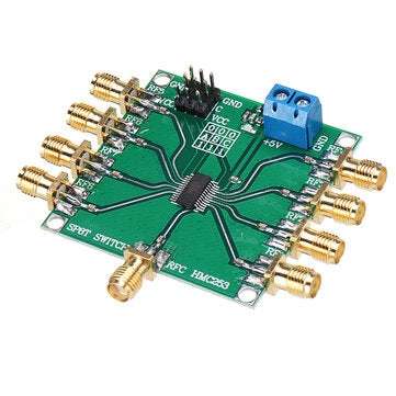 HMC253 DC-2.5 GHz RF Single Pole Eight Throw Switch RF Switch Module Antenna Channel Selection