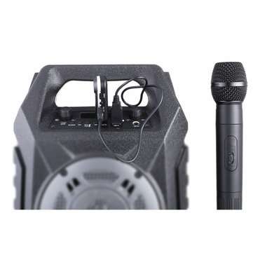 K380L Portable USB Charging UHF Wireless Microphone with Receiving Box
