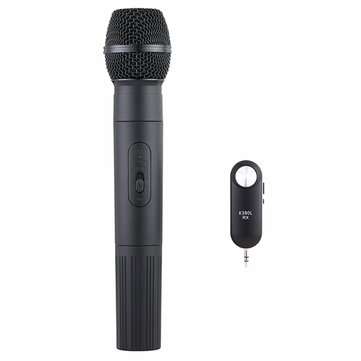 K380L Portable USB Charging UHF Wireless Microphone with Receiving Box