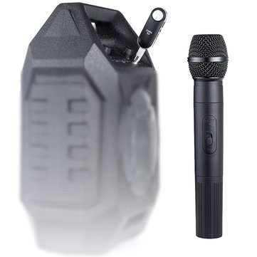 K380L Portable USB Charging UHF Wireless Microphone with Receiving Box