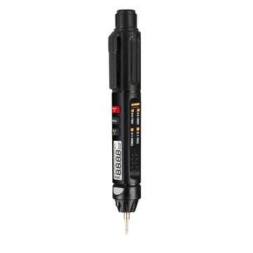 MUSTOOL MT007 True RMS Digital Multimeter + Voltage Test Pen 2 In 1 Normal LCD Screen