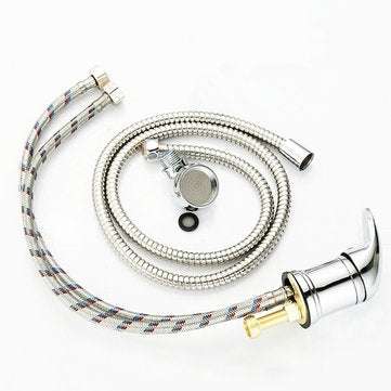 Hot/Cold Water Mixer Tap Shower Head Sprayer Hose 1/2" For Hairdressing Salon