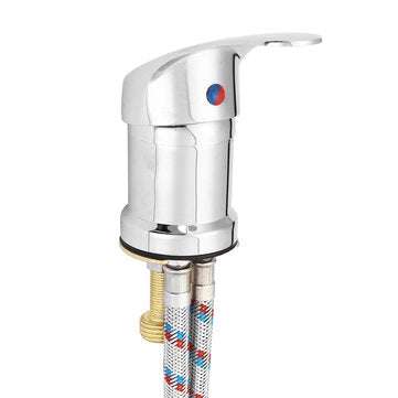 Hot/Cold Water Mixer Tap Shower Head Sprayer Hose 1/2" For Hairdressing Salon