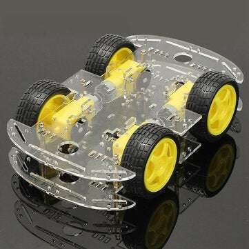 Geekcreit 4WD Smart Robot Car Chassis Kit With Strong Magneto Speed Encoder/TT Motor