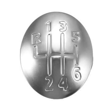 Gear Shift Knob Cap Cover Insert 5/6 Speed for Renault Clio Megane Scenic Twingo (SPEED: 6SPEED)