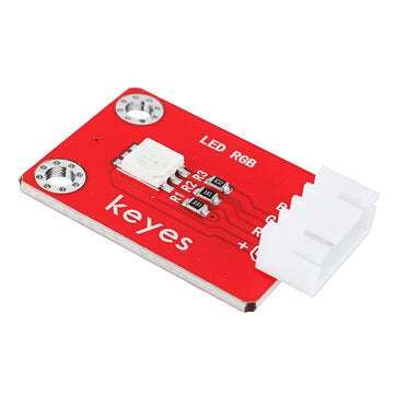 Keyes Brick Warn Light LED RGB Module (pad hole) Anti-reverse Plug White Terminal Digital Signal