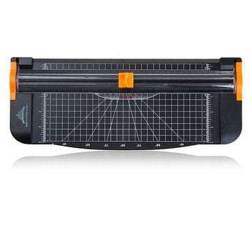 Heavy Duty Paper Cutter A4 Precision Rotary Paper Photo Card Cutter Trimmer Ruler