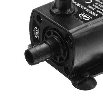 Machifit QR50H DC 12V 4M Water Pump 10W 400L/H Flow Rate Brushless Motor Submersible Pump
