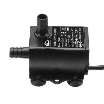 Machifit QR50H DC 12V 4M Water Pump 10W 400L/H Flow Rate Brushless Motor Submersible Pump