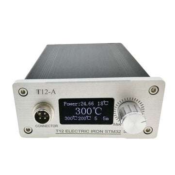 KSGER T12-A Soldering Station Electric Iron STM32 OLED Screen Size 1.3 T12 Temperature Controller