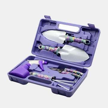 Gardening Planting Tool Set Flower Succulent Spatula Flower Loo... (QUANTITY: 10PCS | COLOR: PURPLE)