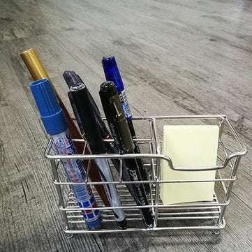 Honana Stainless Steel Toothbrush Holder Toothpaste Razor Stand Bathroom Organizer Tooth Brush Mug S