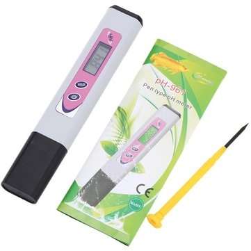 PH-961 Digital  ATC Pen Type pH Meter Water Tester PH0~14 Hydroponic Aquarium Spa Pool Acidimeter