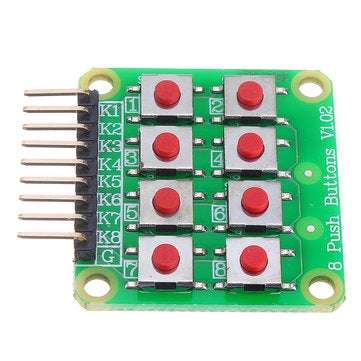Micro Switch 2x4 Matrix Keyboard 8 Bit Keyboard External Keyboard Expansion Board Module Geekcreit f