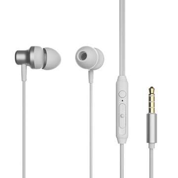 Lenovo QF730 Deep Bass 3.5mm Wired In-ear Earphone Professional Headphone Built-in... (COLOR: WHITE)