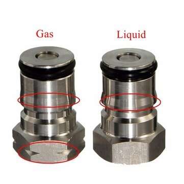 Keg Ball Lock Post & Poppet Gas & Liquid 19/32 Inch 18 Dip Tube O-ring For Cornelius