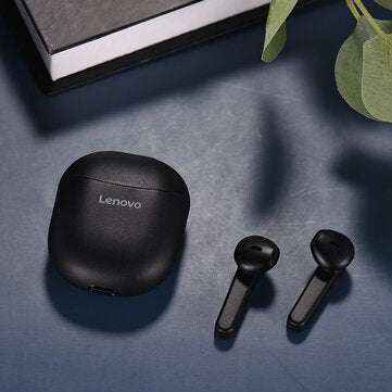 Lenovo PD1 TWS bluetooth 5.0 Earphone HiFi Stereo Half In-ear Wireless Earbuds Low Latency Touch Con