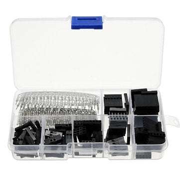 Excellway TC33 310Pcs Wire Jumper Header Connectors M/F Crimp Pins Terminal For Dupont