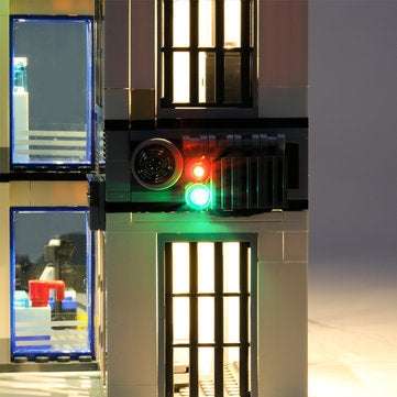 LED Light Lighting Kit ONLY For LEGO 60141 City Series Police Station Bricks Toy