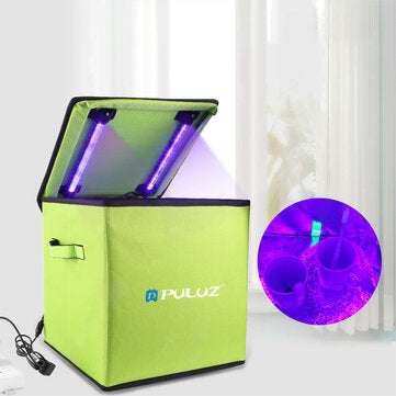 PULUZ PU479 30cm UV Light Germicidal LED Sterilization Box (COLOR: GREEN)