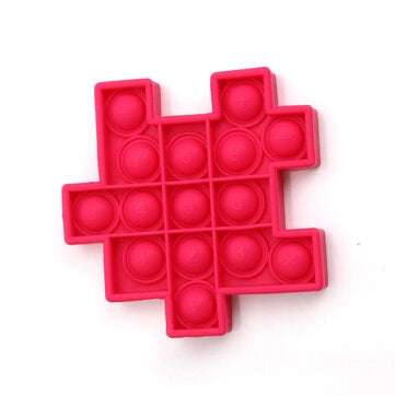 Fidget Relieve Stress Toys Pops it Cube Model Bubble Antistress Toy Adult Children Sensory Silicone