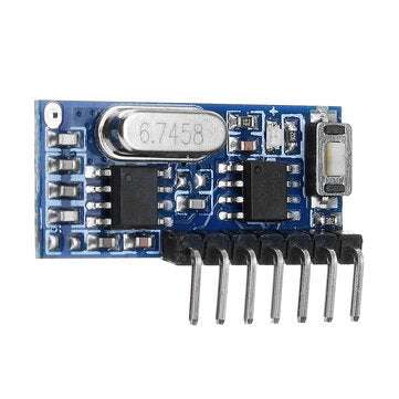 Geekcreit RX480E-4 433MHz Wireless RF Receiver Learning Code Decoder Module 4 Channel Output