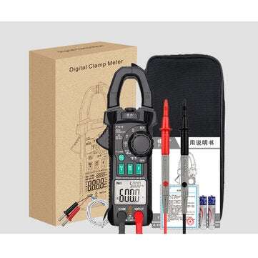 FUYI FY219 Double Display AC/DC True RMS Digital Clamp Meter Portable Multimeter Voltage Current Met