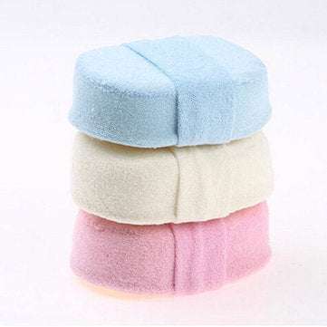 Honana Body Cleaning Mesh Shower Wash Sponge Bathroom Massager Shower Back Spa Scrubber Bathing Tubs
