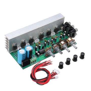 LM1875 5.1 Channel Audio Amplifier Board 6*18W 6 Channels Surround Center Subwoofer Power Amplifiers
