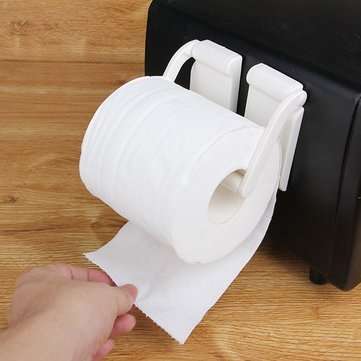 Honana Magnetic Reel Holder Towel Napkin Rack Refrigerator Side Wall Roll Paper Stand Wall Hanging P