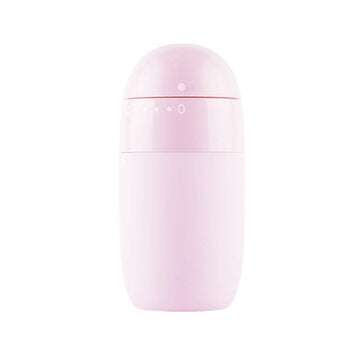 KISSKISS FISH Egg Breakfast Bottles Smart Thermos Cold Vacuum Cup Egg Porridge The... (COLOR.: PINK)