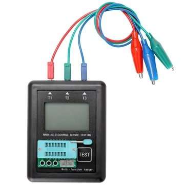 M328 Diode Triode Capacitor Resistor Transistor Tester ESR Meter Multi-Function Tester with Test Boa